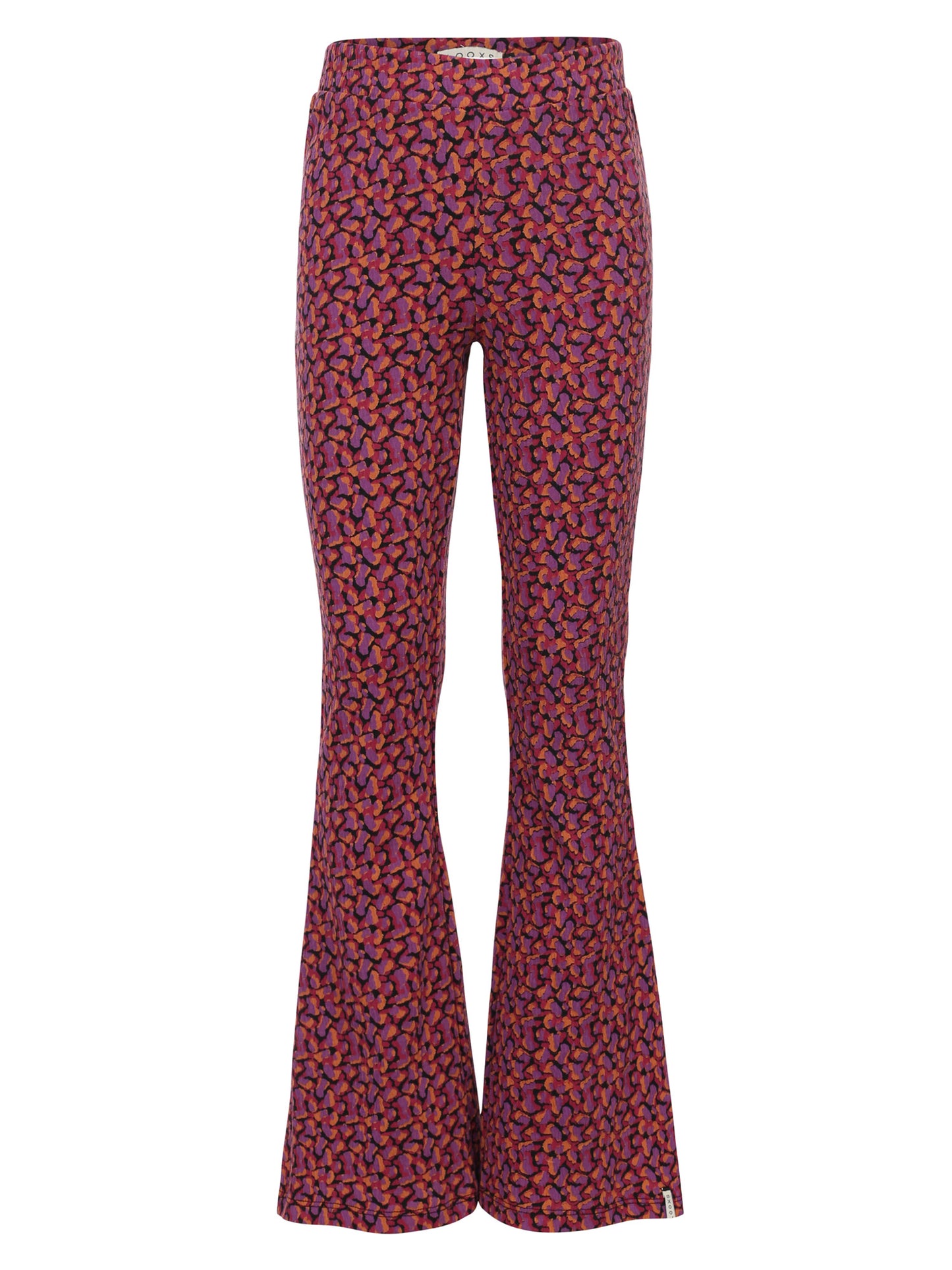 || LOOXS || Flare crinckled broek met print