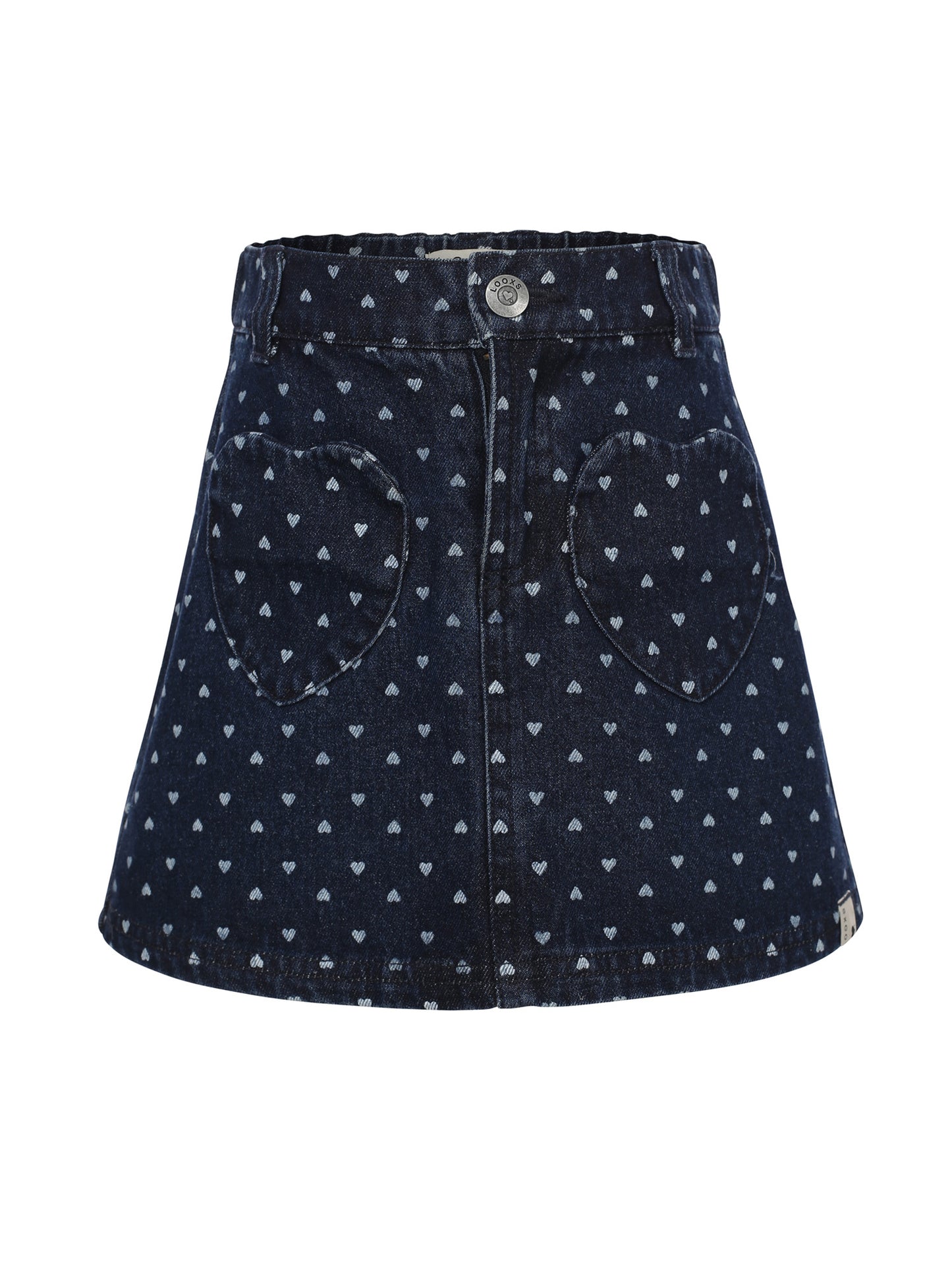 || LOOXS || Jeans rok met hartjes