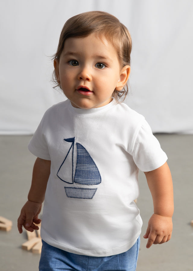 || Mayoral || T-shirt met zeilboot