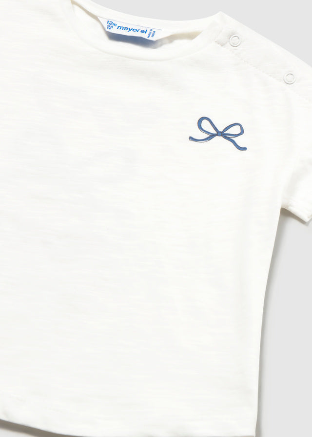 || Mayoral || T-shirt met zonnebrillen backprint