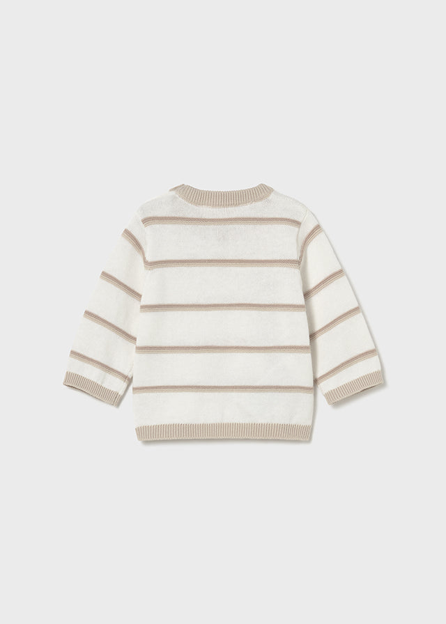 || Mayoral || Gestreepte trui - Naturel