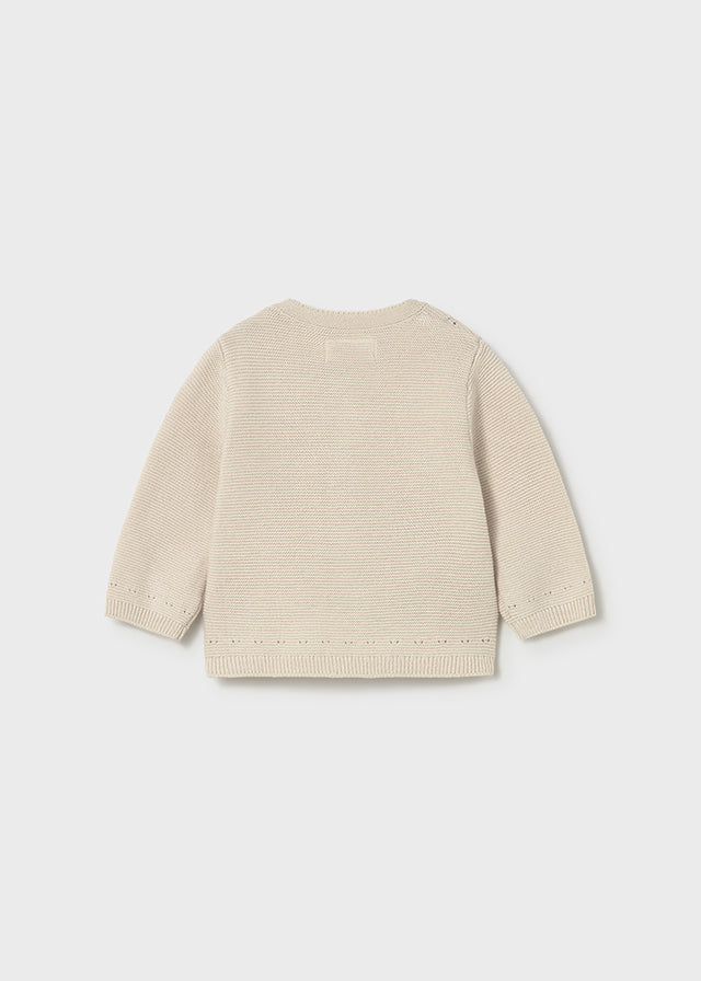 || Mayoral || Gebreid vestje pointelle - Zand
