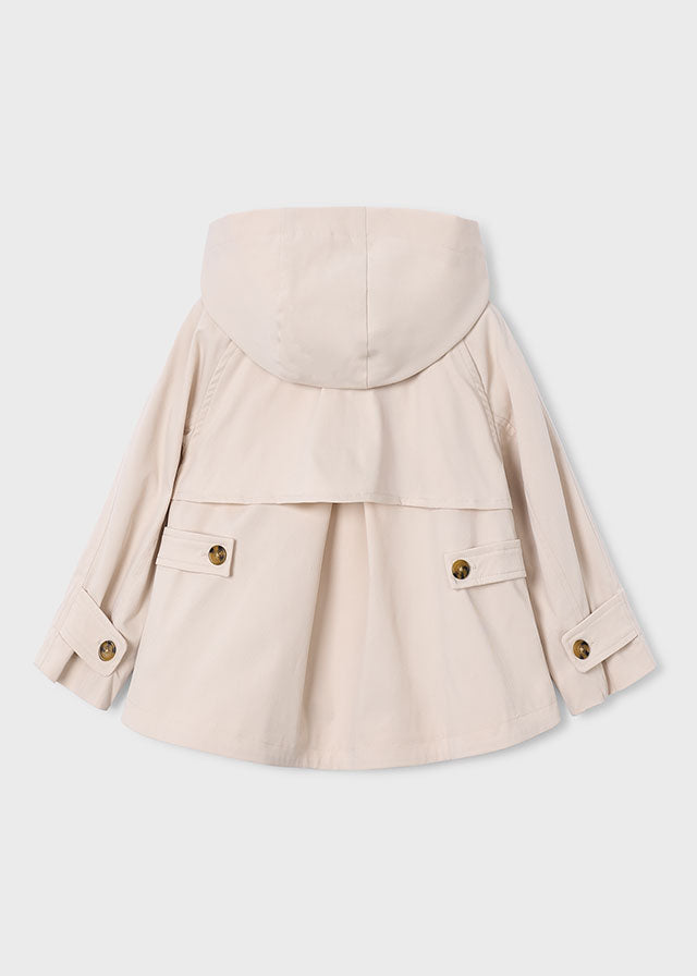 || Mayoral || Korte trenchcoat met capuchon