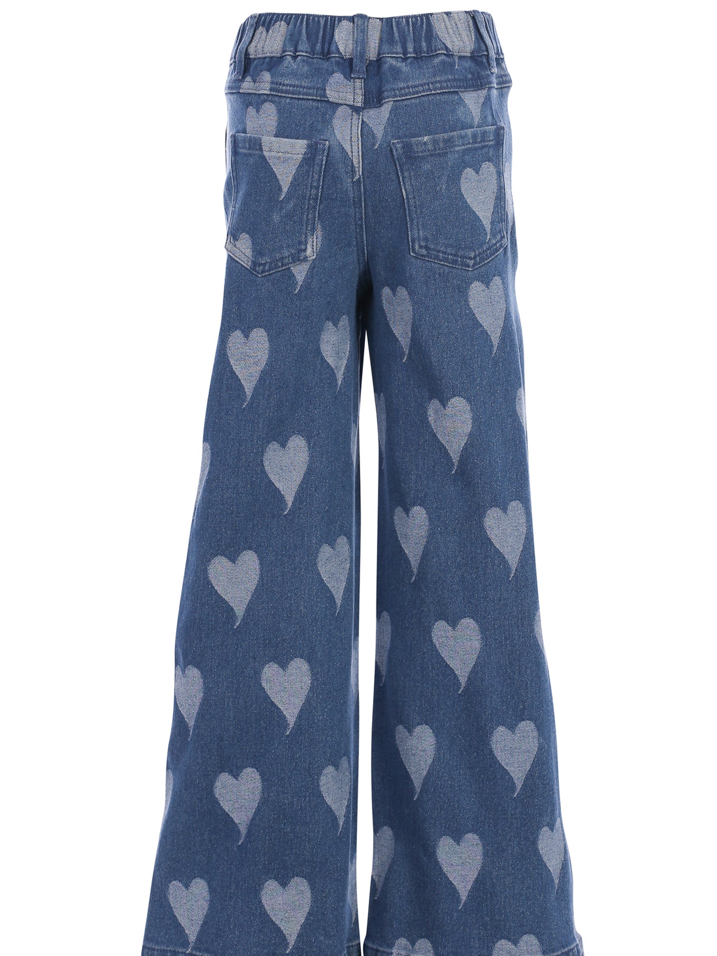|| LOOXS || Wideleg jeans met harten