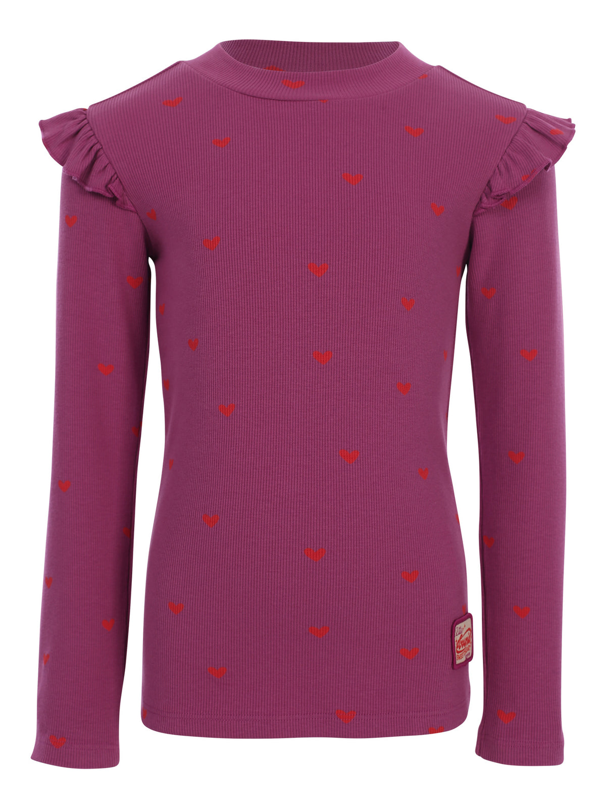 || LOOXS || Longsleeve rib met hartjes