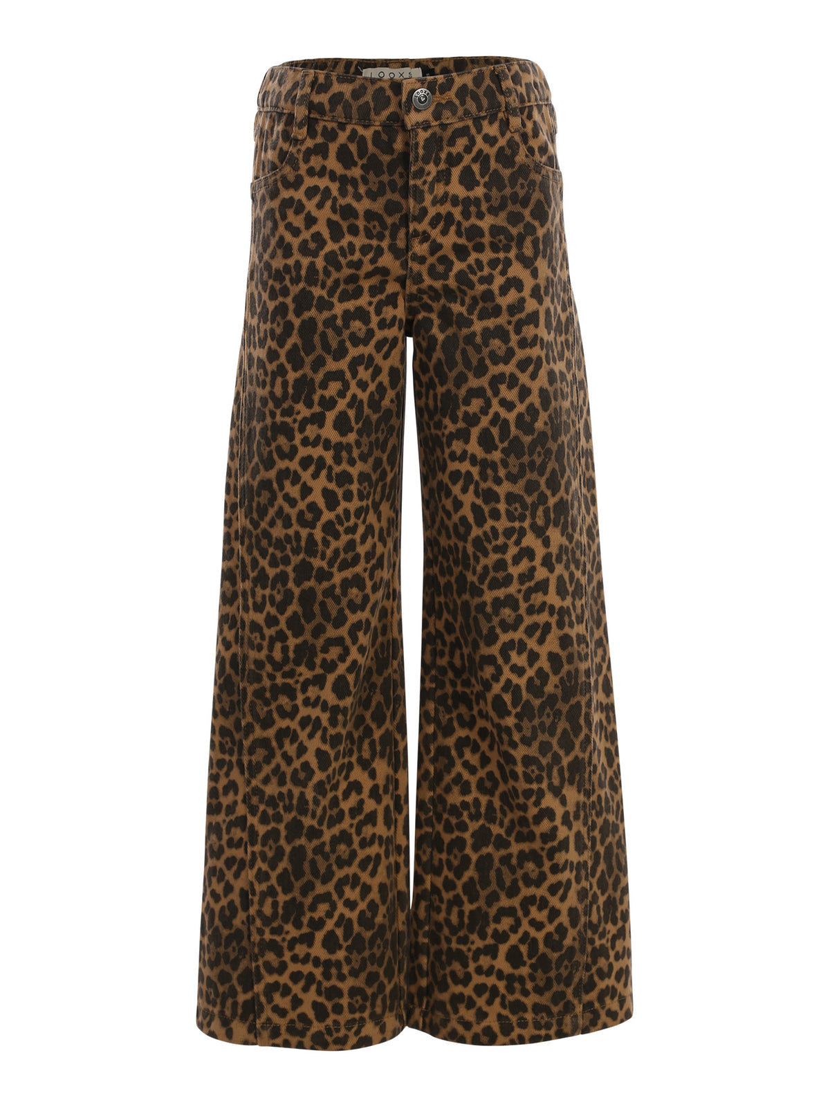 || LOOXS || Wideleg jeans met panter print