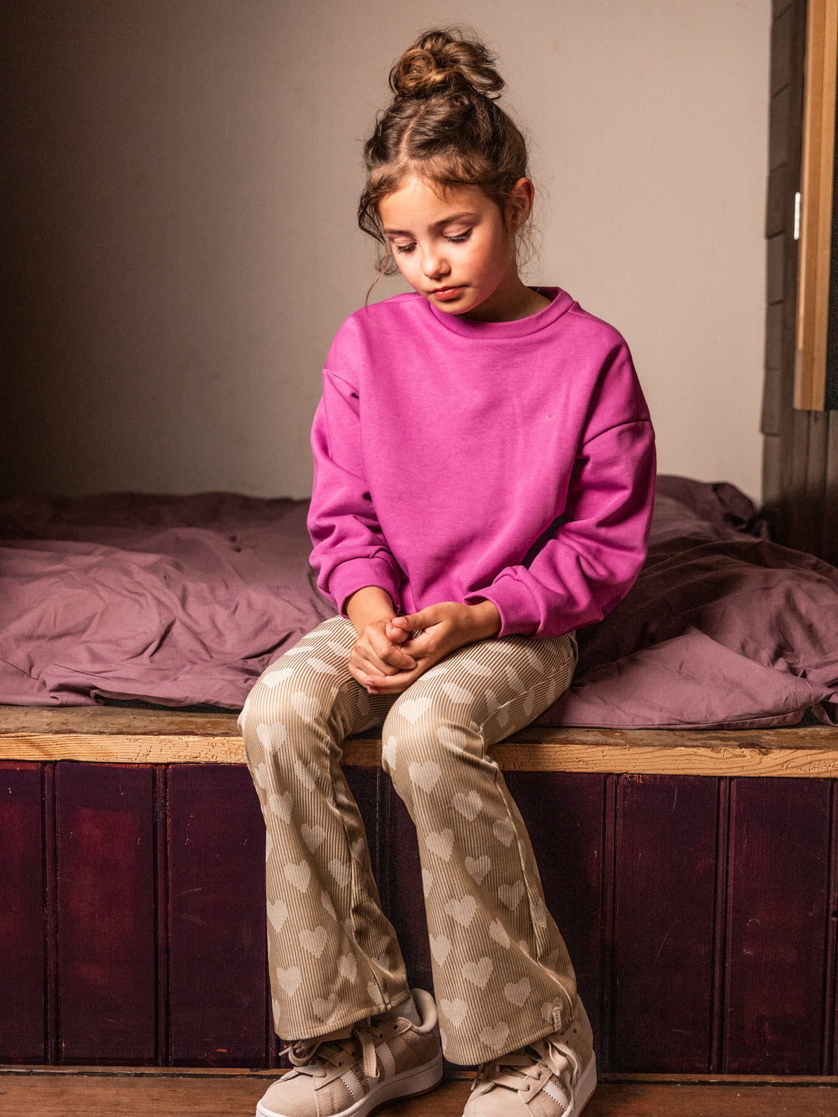 || LOOXS || Flared legging met harten