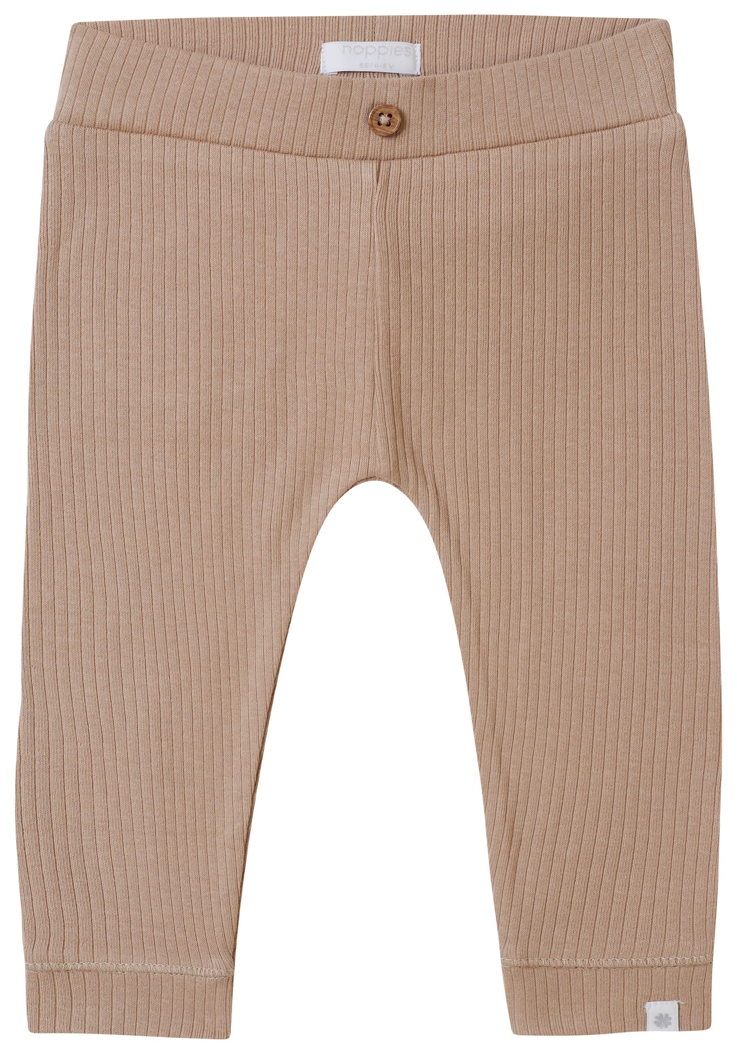 || Noppies || Unisex broek rib - Light Taupe