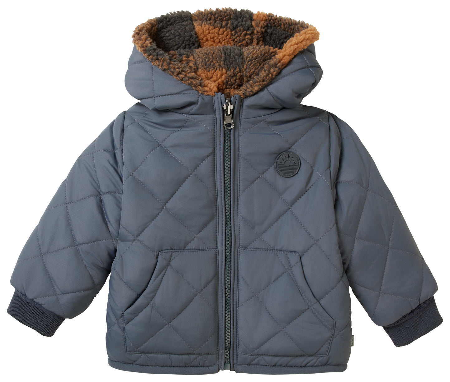 || Noppies || Reversible winterjas teddy - Grey