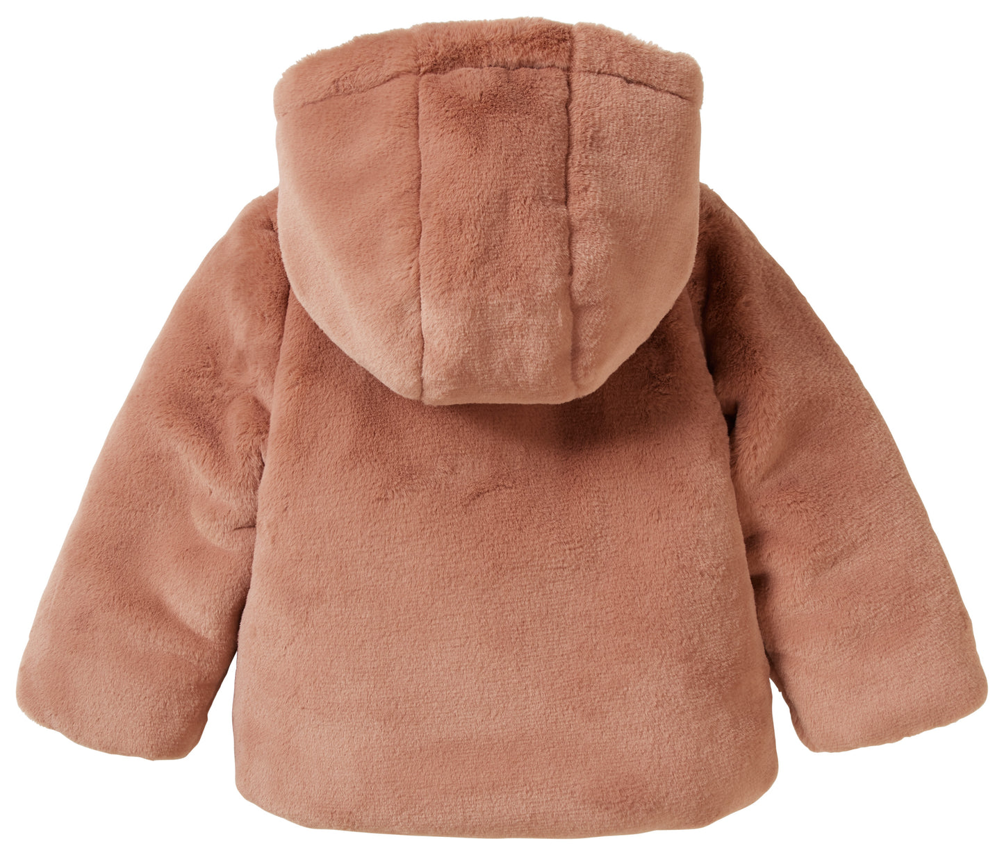 || Noppies || Soft fake fur winterjas - Oud roze