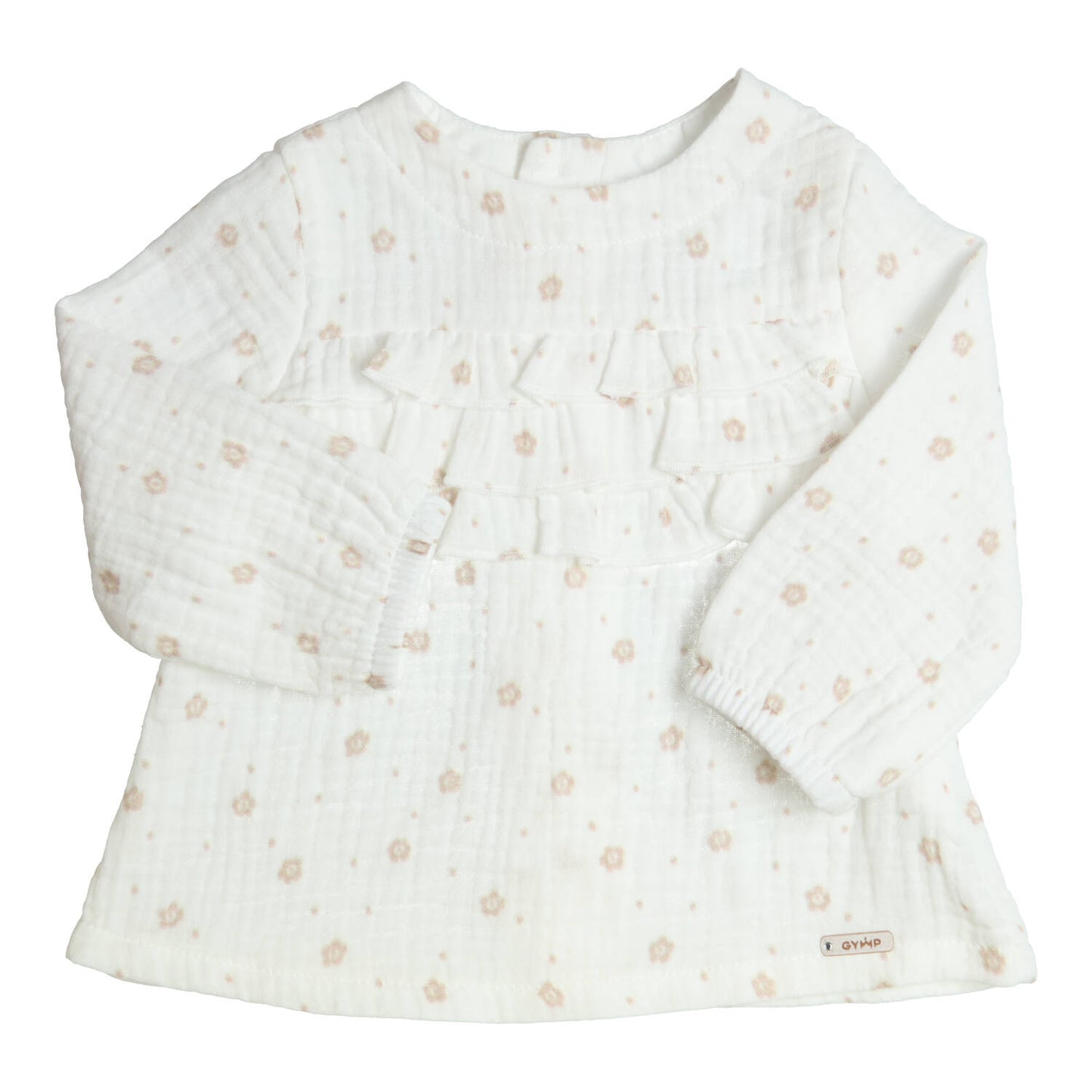 || Gymp || Mousseline blouse met ruffles
