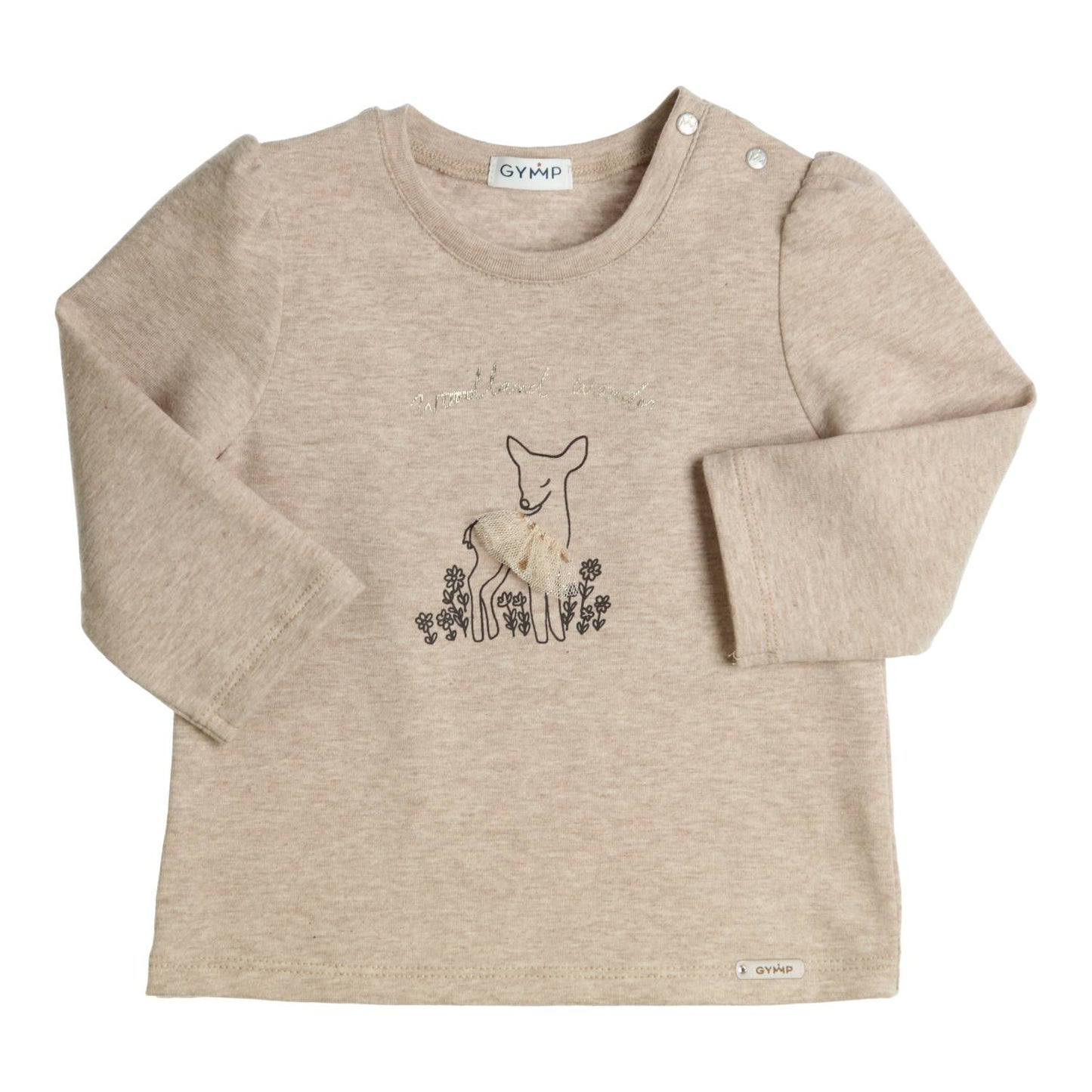 || Gymp || T-shirt met hertje - Aerochine