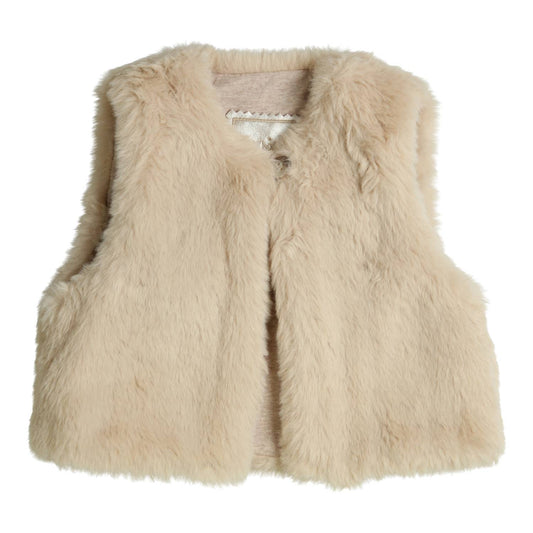 || GYMP || Fake fur gilet - Isolde