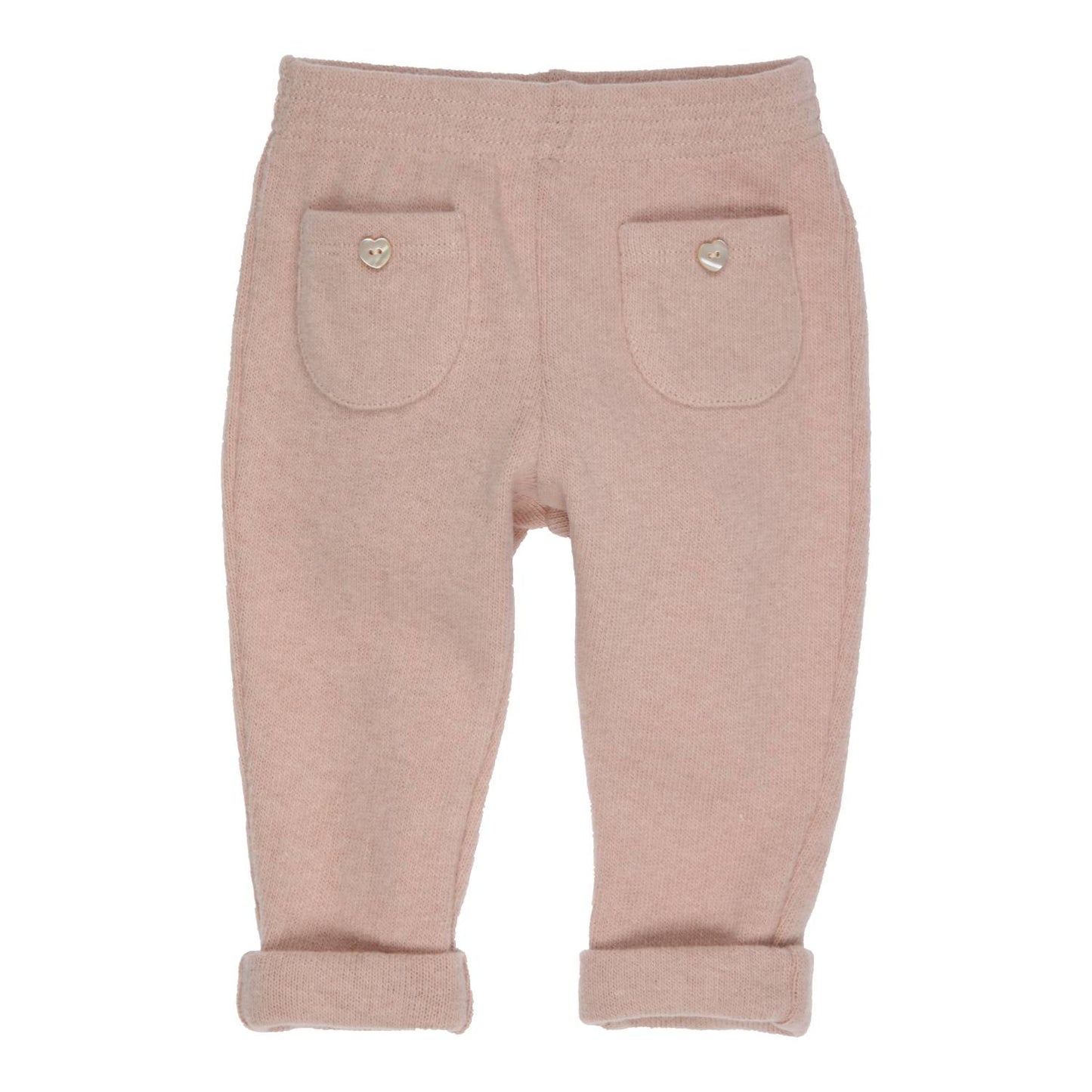 || Gymp || Gebreide joggingbroek oud roze - Gillo