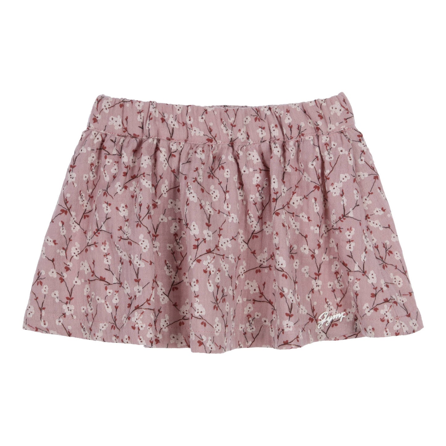 || Gymp || Mousseline rok oud roze - Biologisch katoen