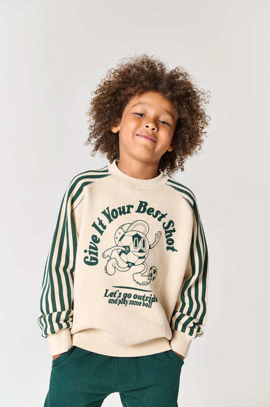 || Tumble ‘N Dry || Sweater ‘give it your best shot’ - Stanley