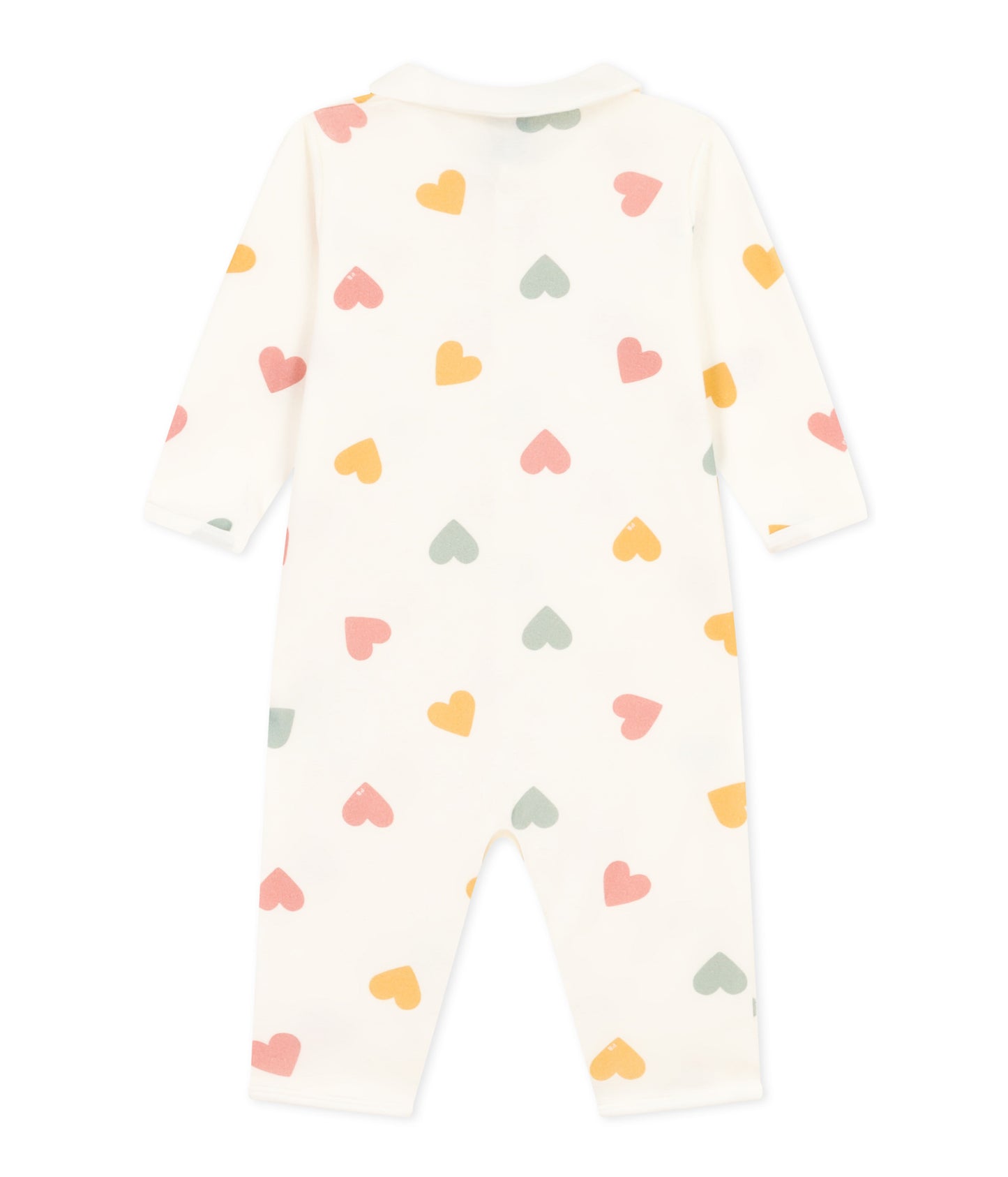 || Petit Bateau || Boxpak zonder voetjes - Gekleurde hartjes