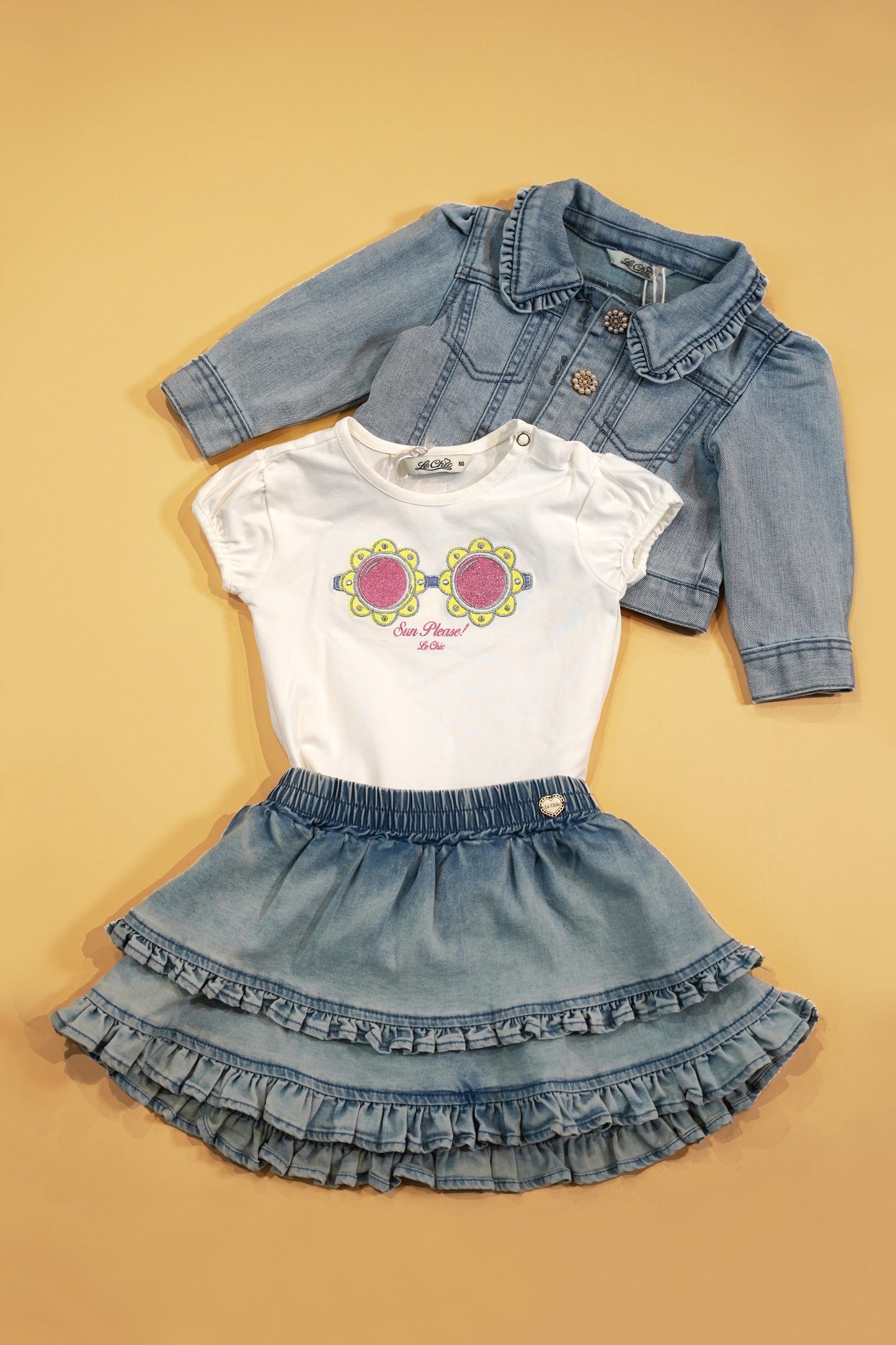 || Le Chic || Shirt met zonnebril - NOKI