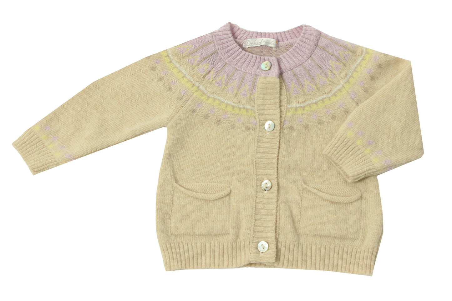 || Dr.Kid || Gebreid wollen cashmere vest - Scandinavisch