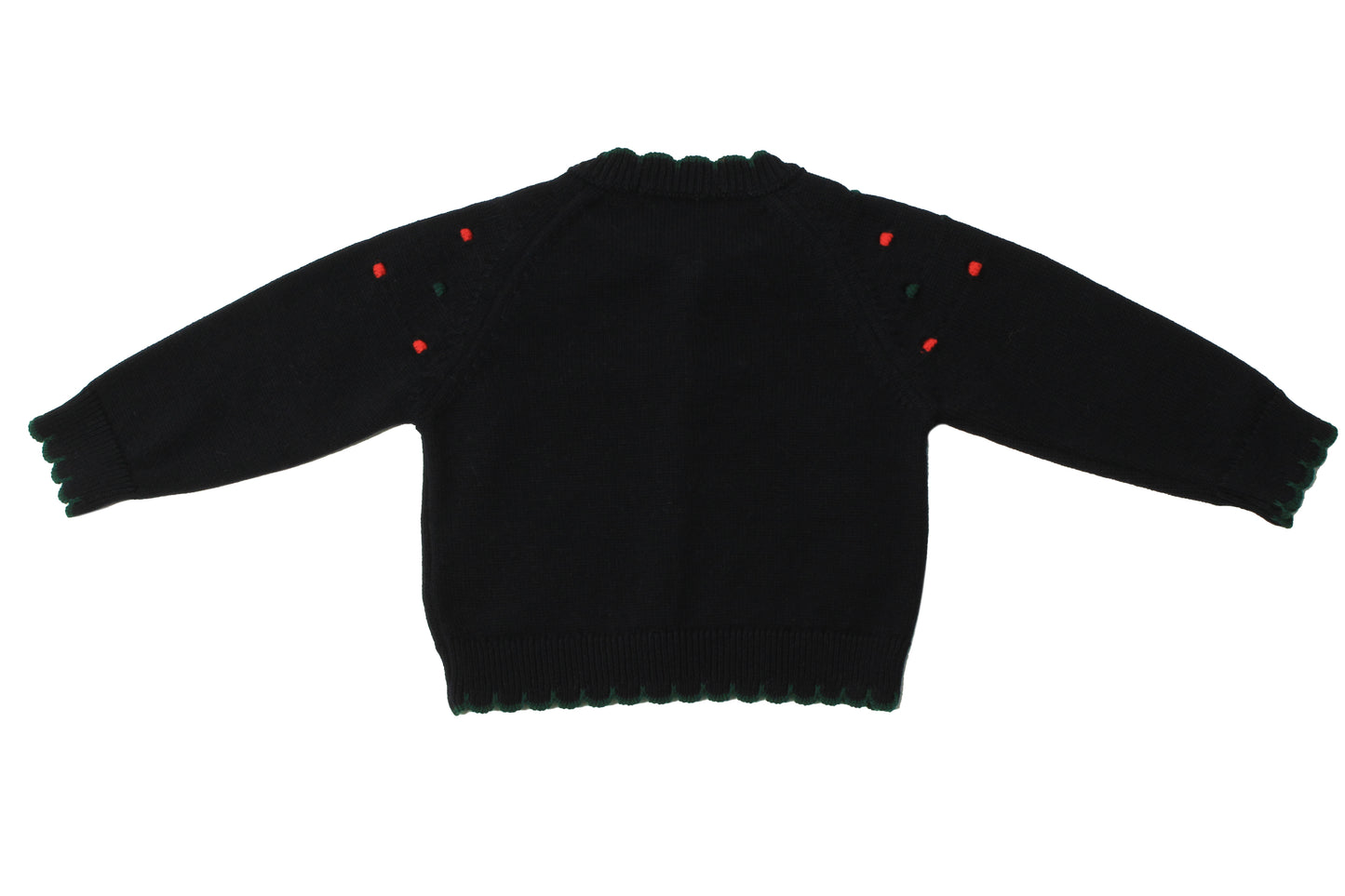 || Dr.Kid || Gebreid vest met geschulpt randje