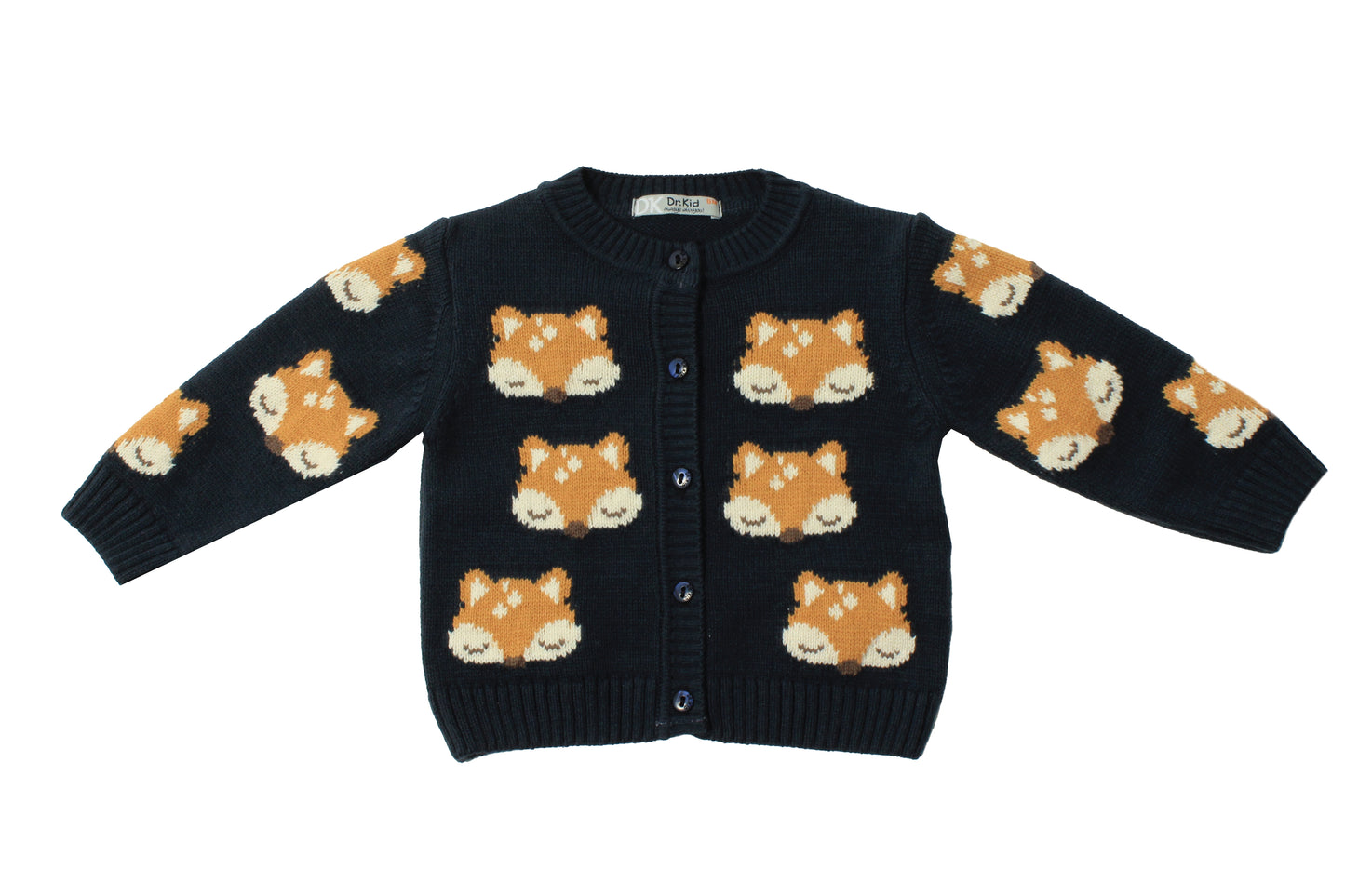 || Dr.Kid || Gebreid vest met vossen