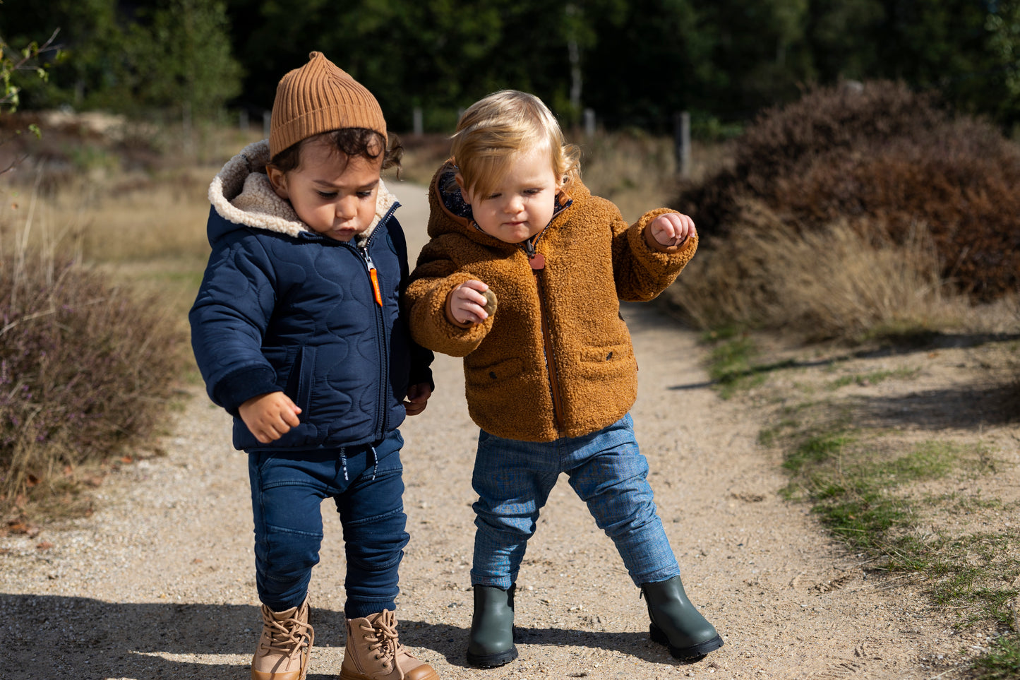 || Noppies || Reversible winterjas teddy - Navy