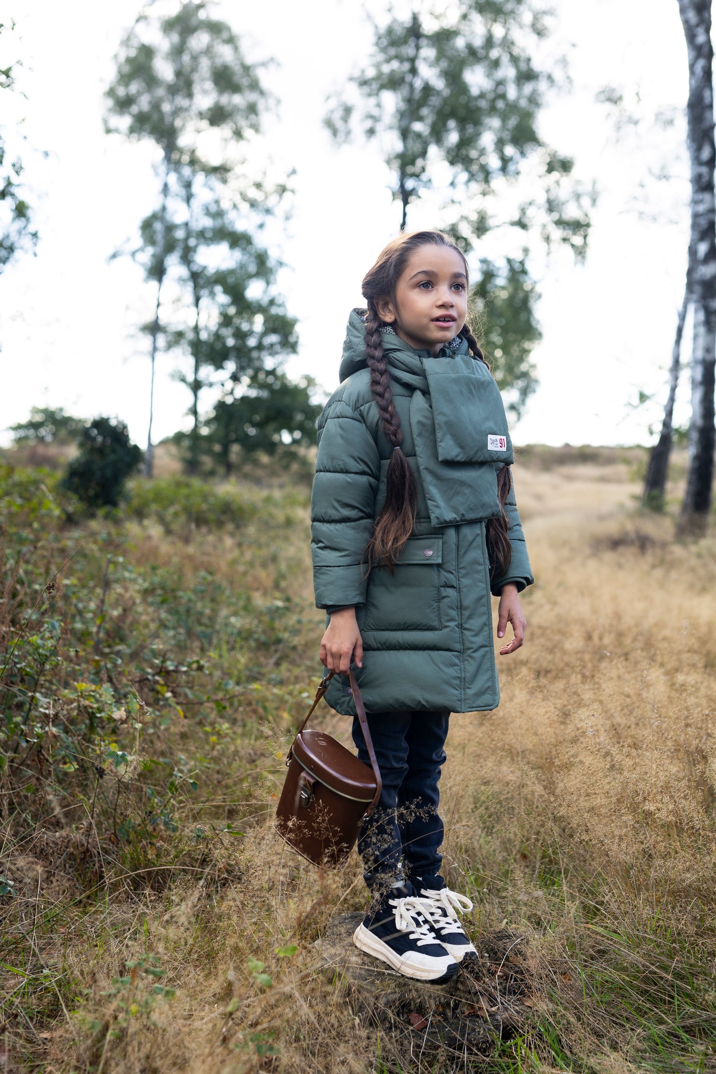 || Noppies || Winterjas met sjaal
