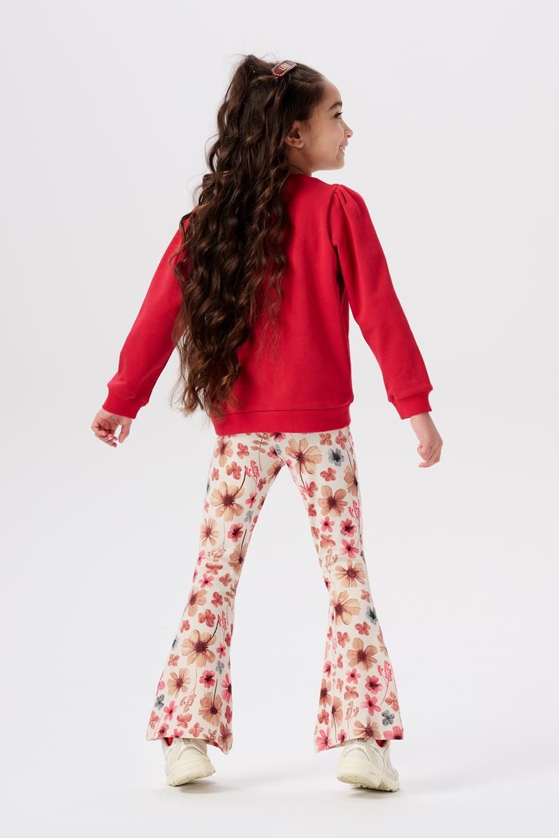 || Noppies || Flare legging - bloemen