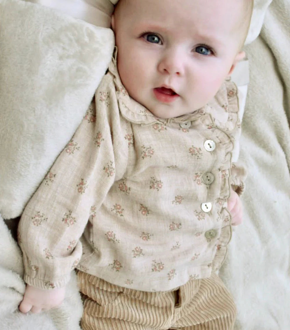 || Gymp || Katoenen blouse met bloemen