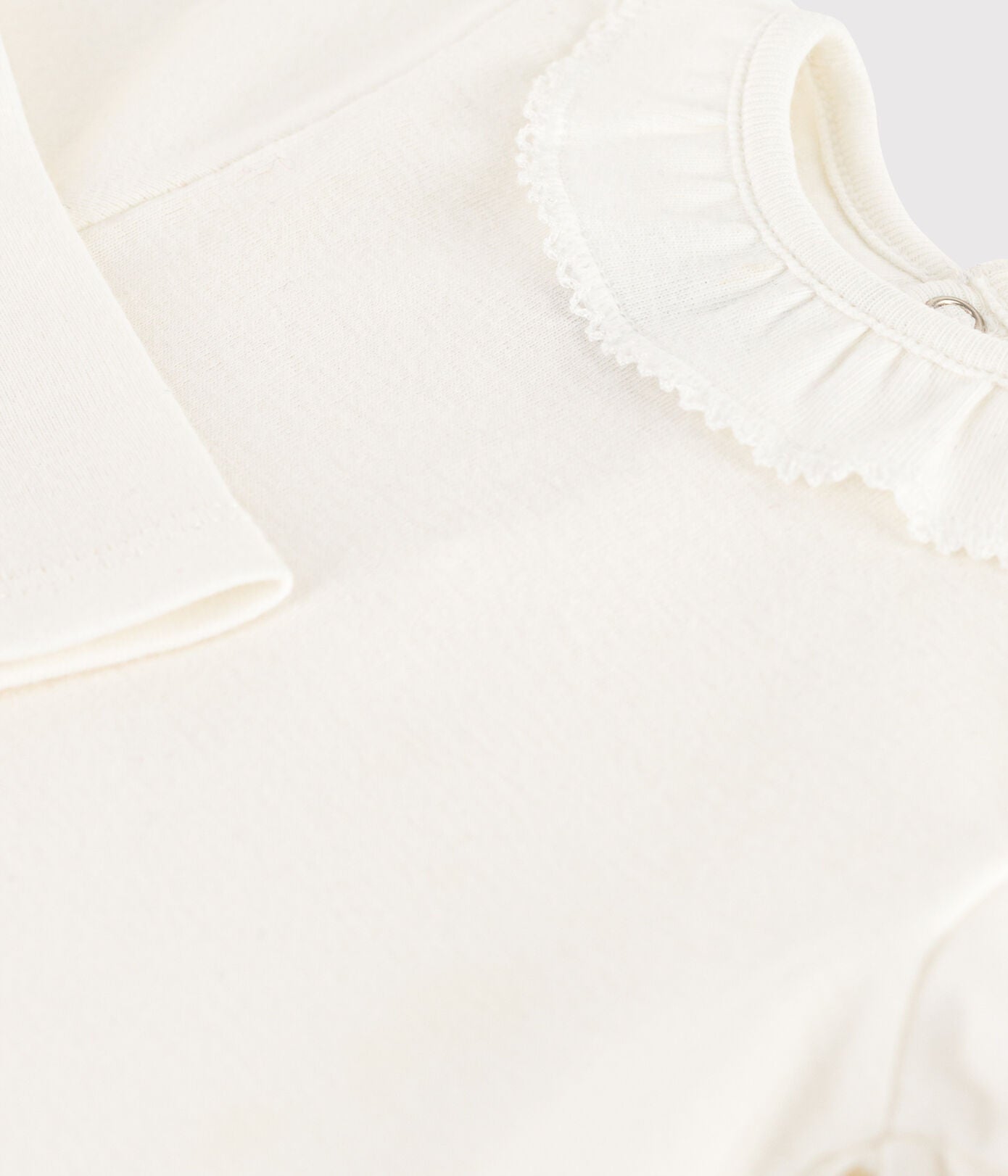|| Petit Bateau || Basis romper met kraagje