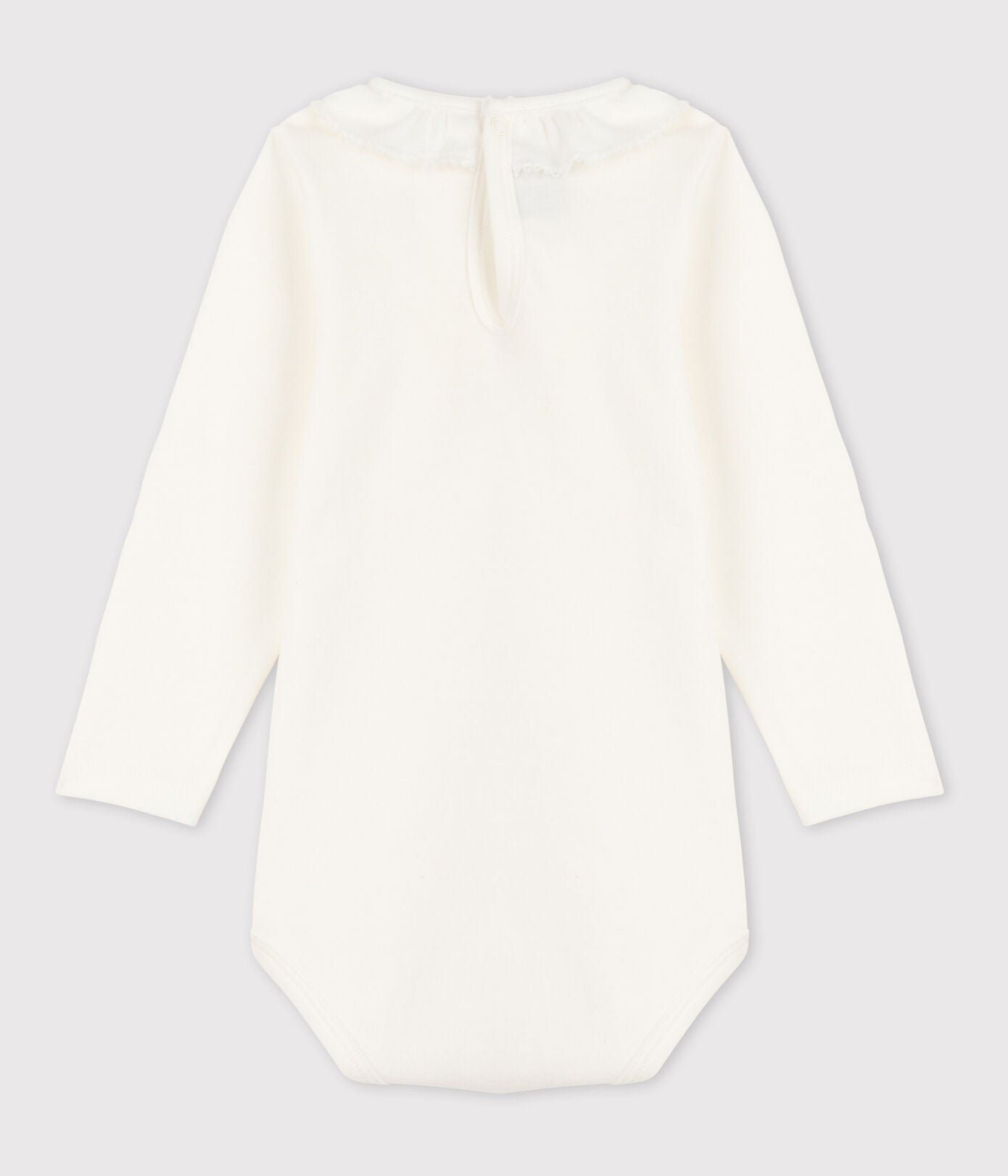 || Petit Bateau || Basis romper met kraagje - Wit