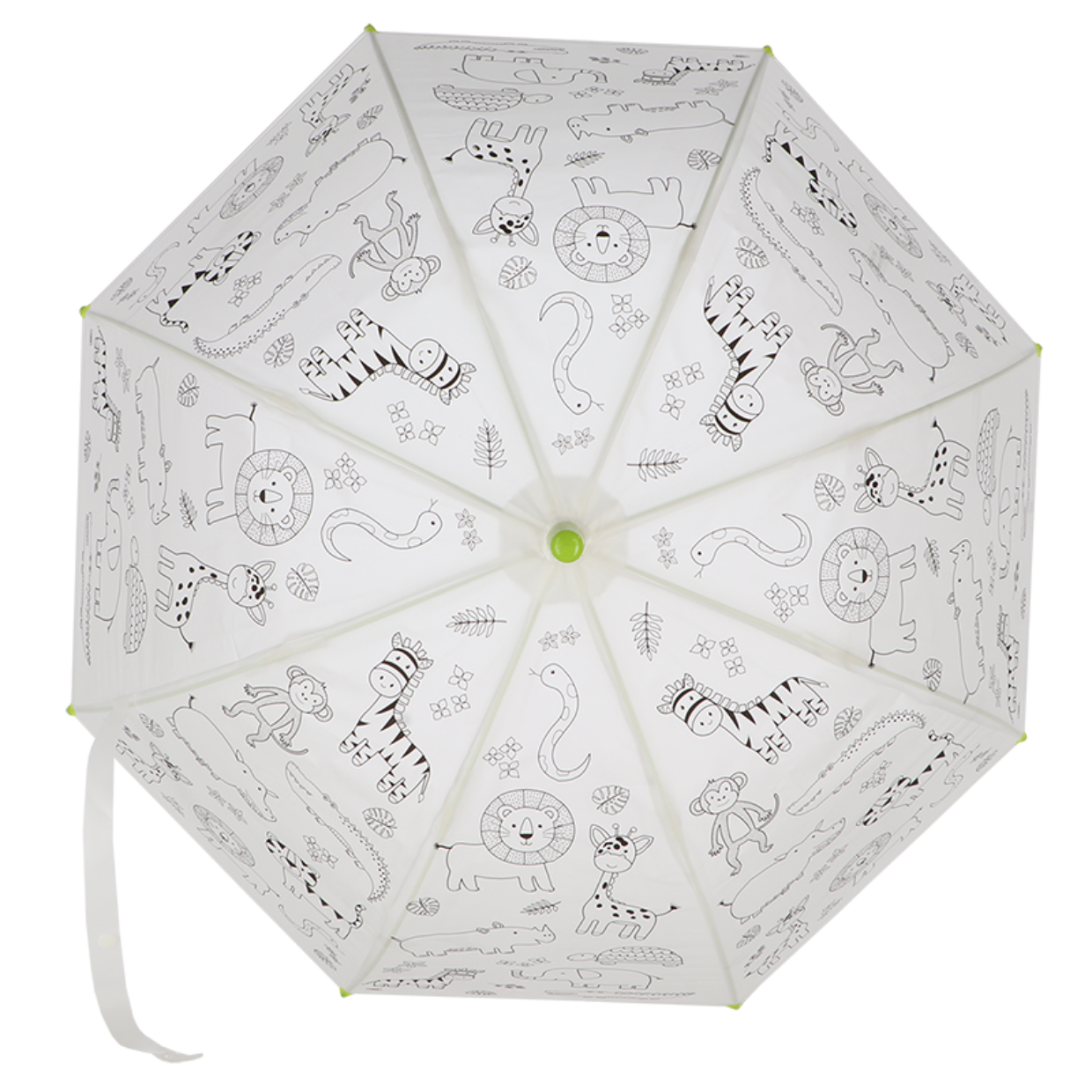 || Esschert Design || Kinderparaplu om in te kleuren - Jungle