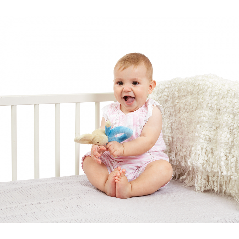 || Pieter Konijn || Rammelaar - Blauw