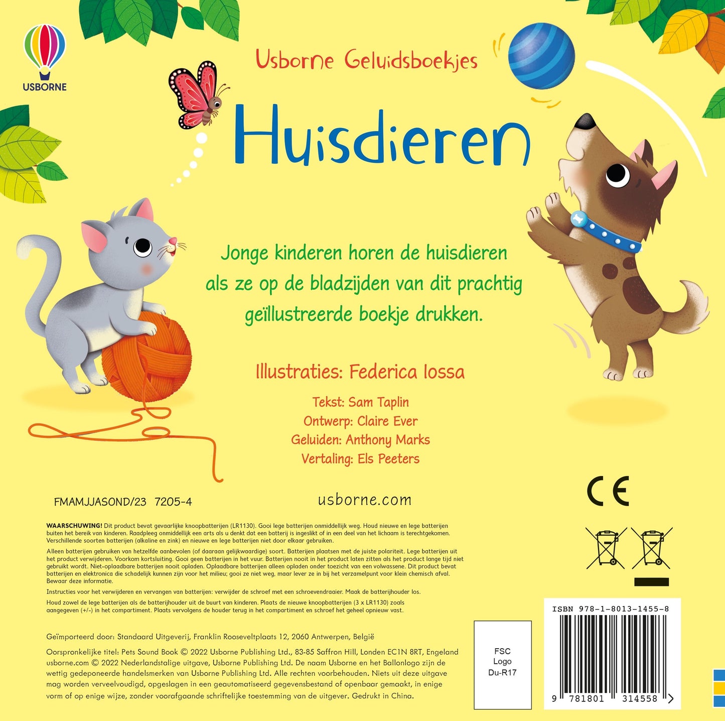 || Geluidsboek || Huisdieren
