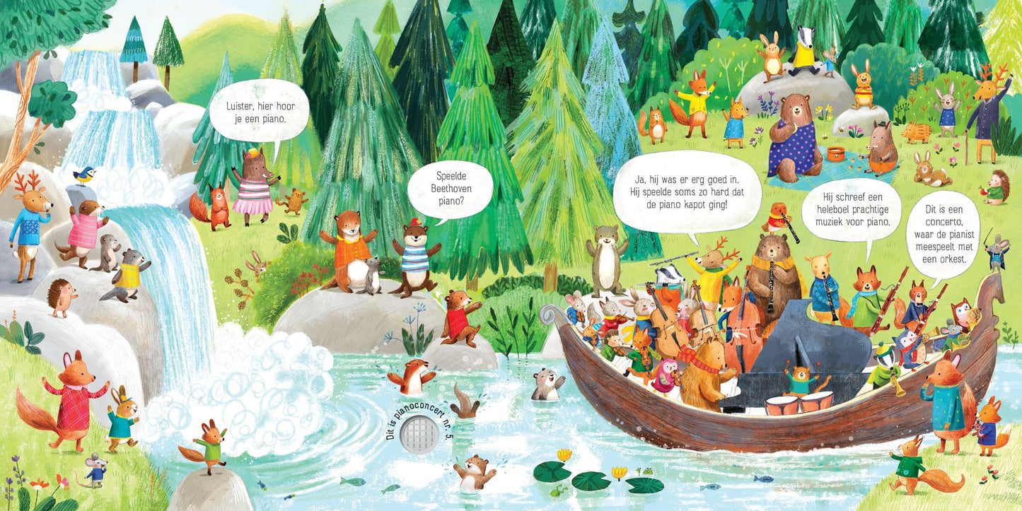 || Muziekboek || Het Dierenorkest speelt Beethoven