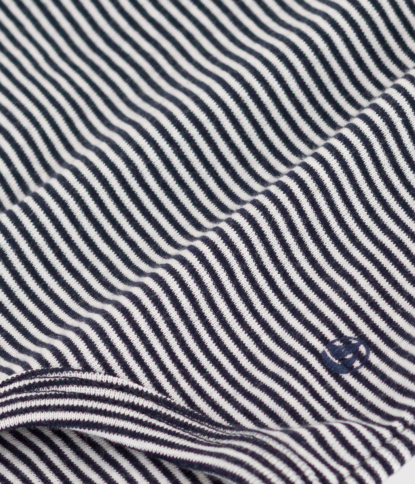 || Petit Bateau || Polo romper met korte mouwen - Gestreept