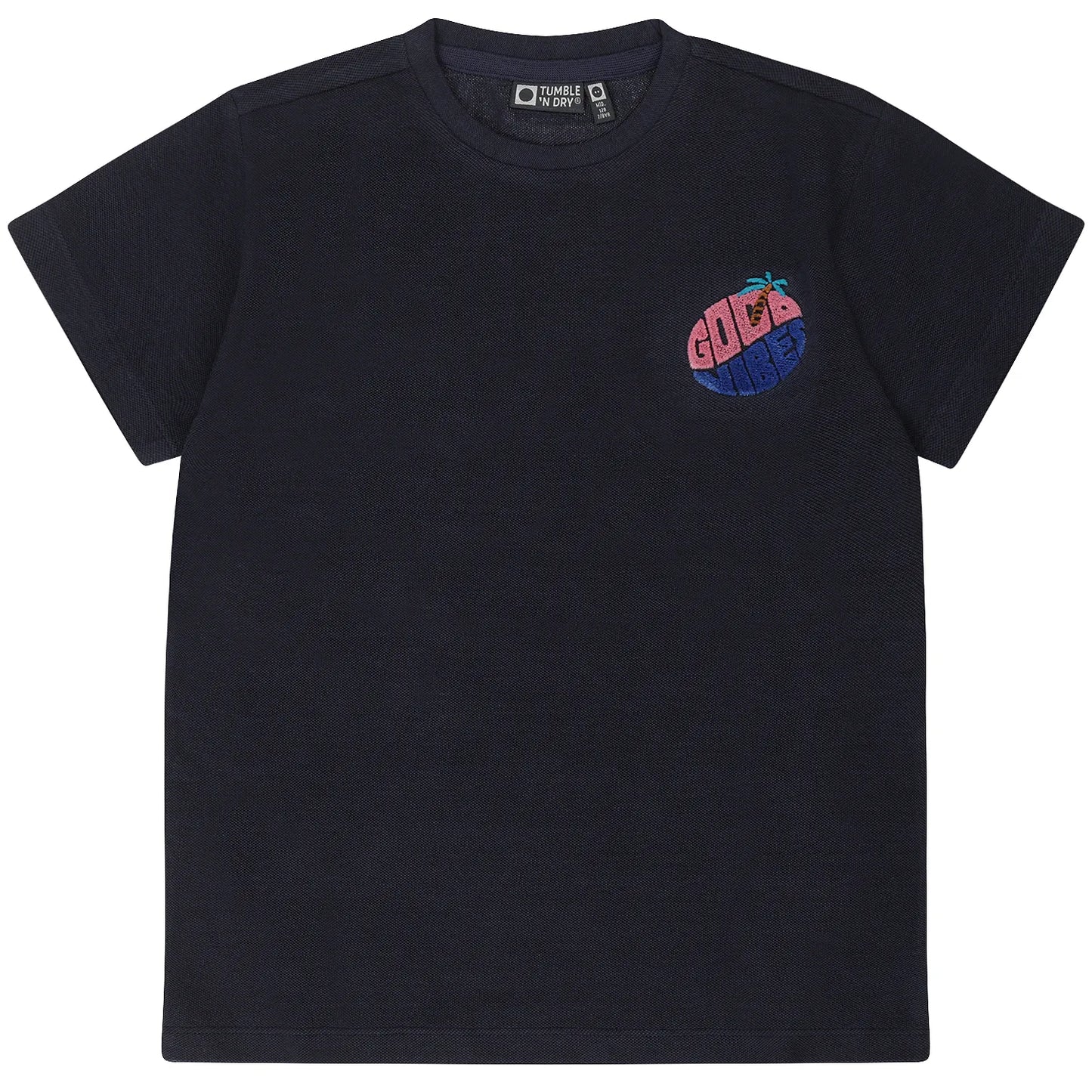 || Tumble ‘N Dry || T-shirt piqué ‘Good Vives’ - Parlor