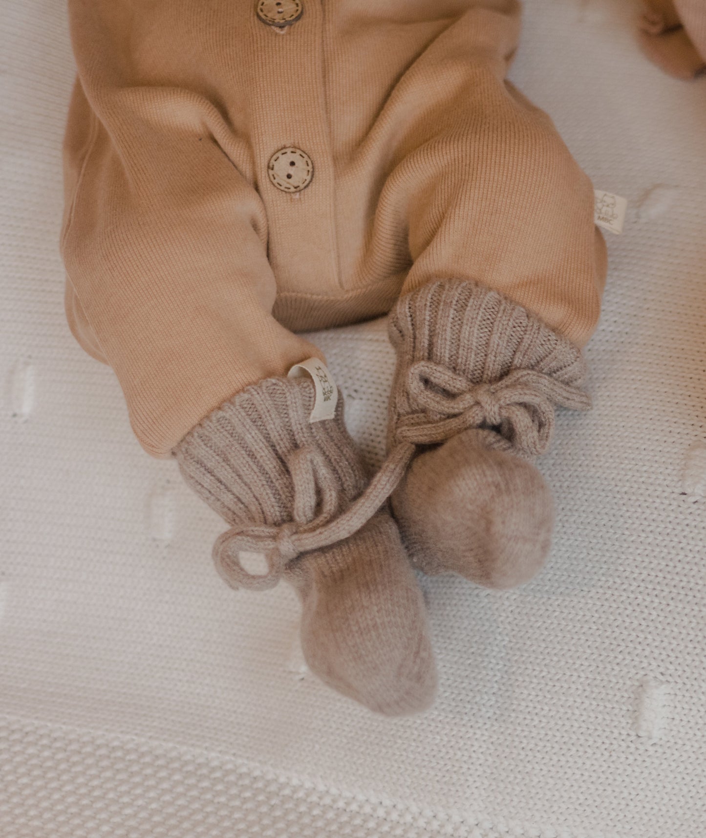 || Moalie || Merino slofjes - Camel