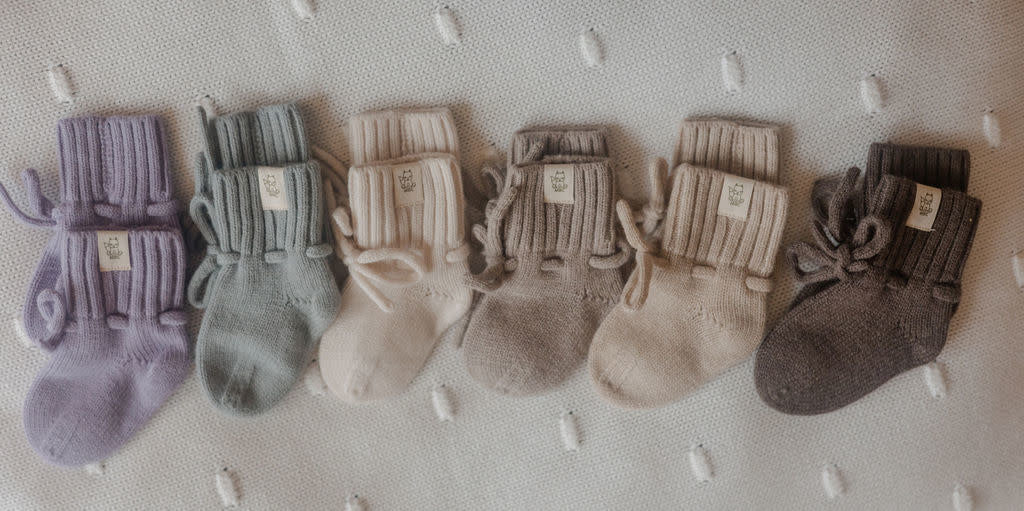 || Moalie || Merino slofjes - Camel