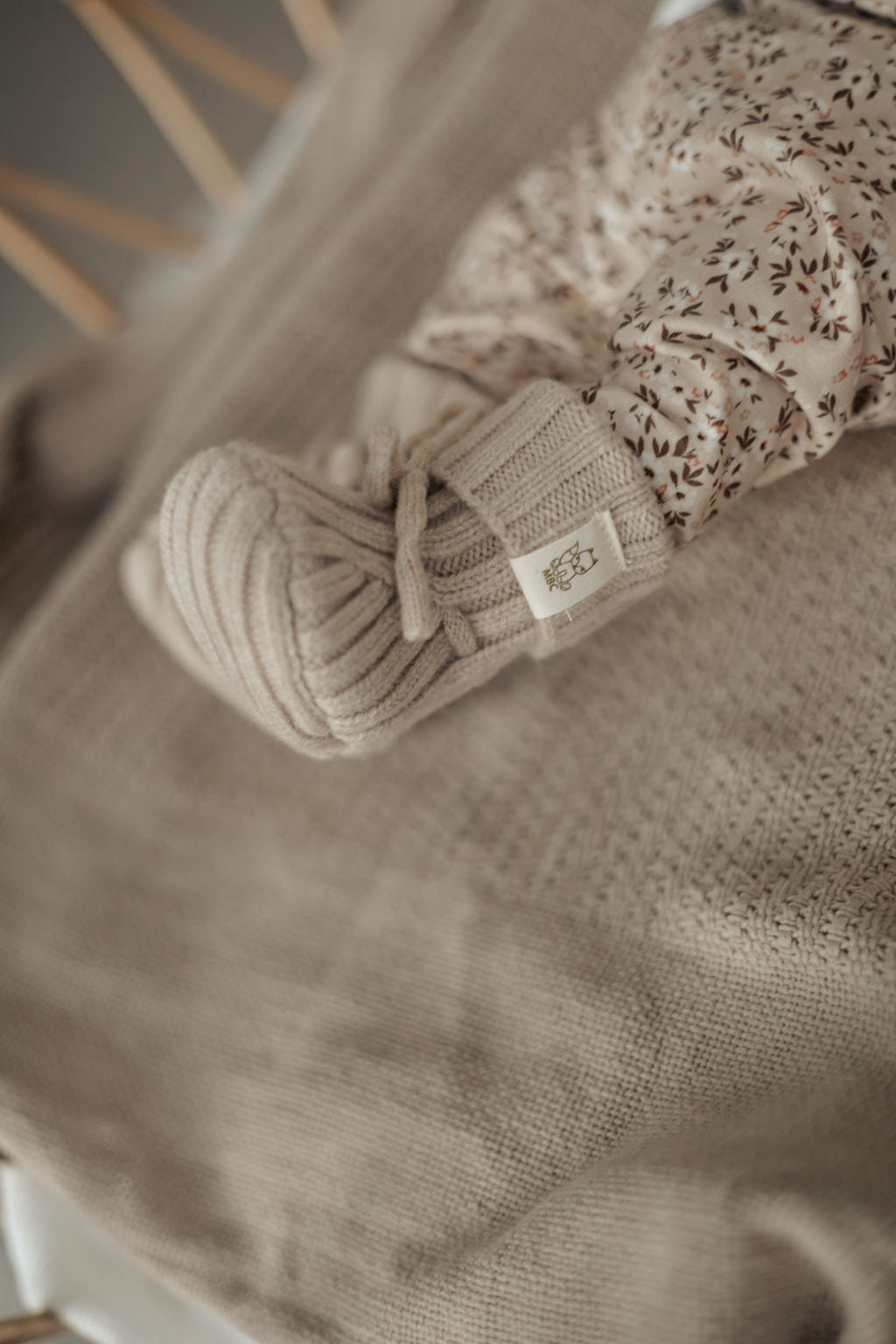 || Moalie || Merino newborn socks - Beige