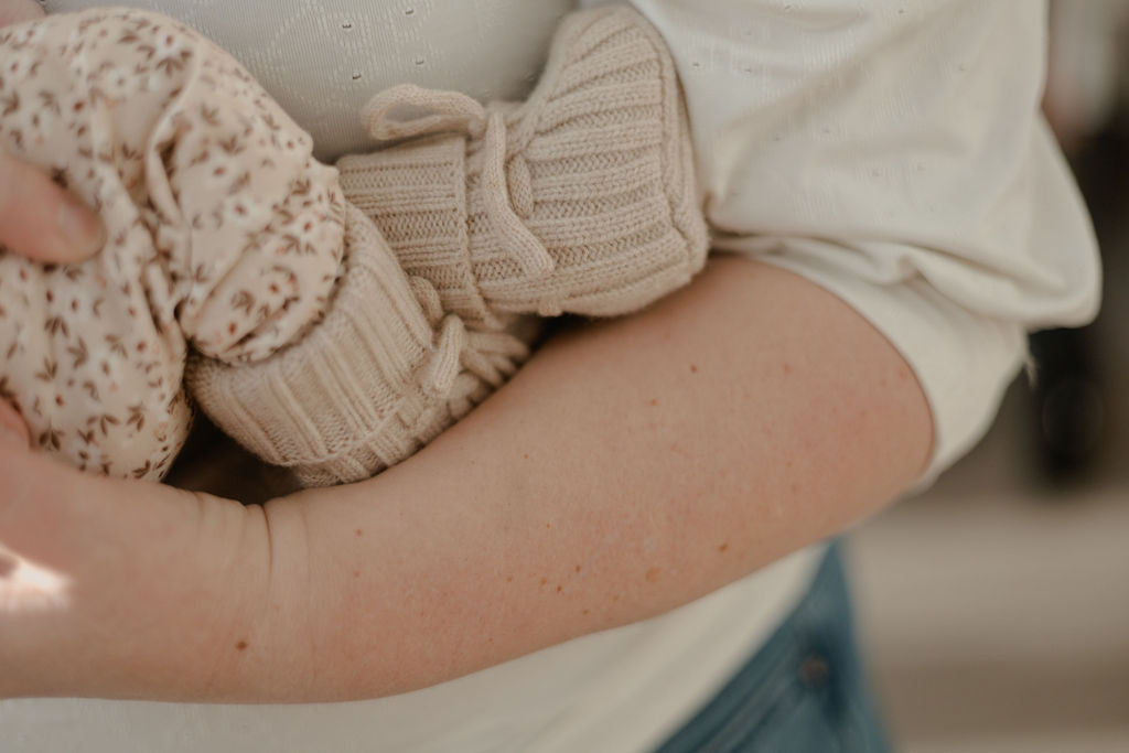 || Moalie || Merino newborn socks - Beige