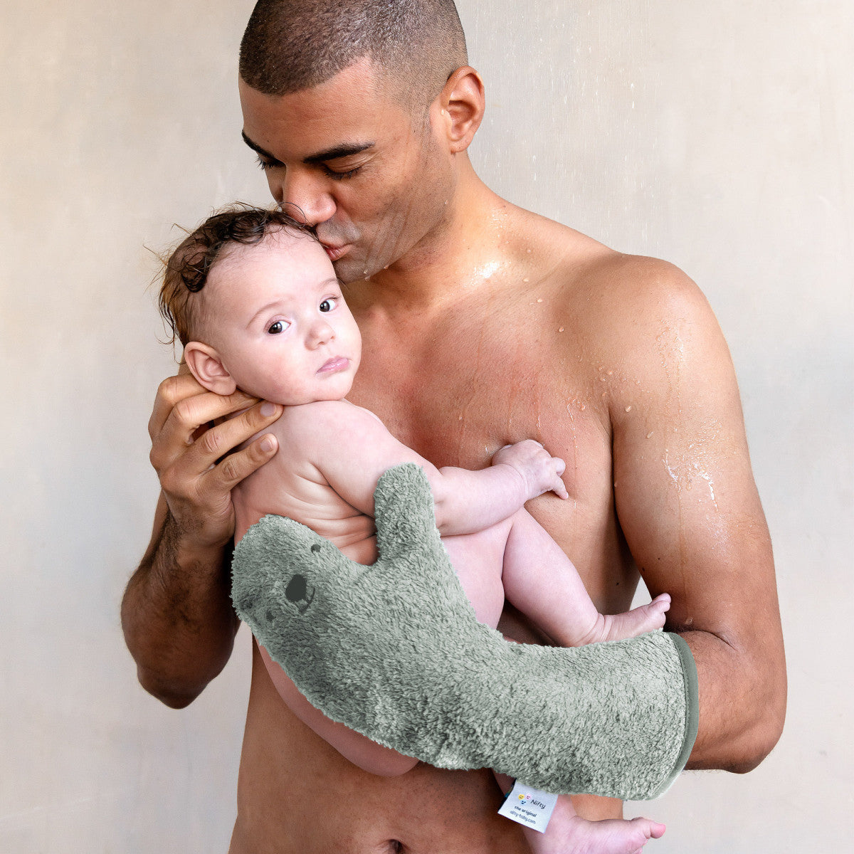 || Nifty || Baby Shower Glove - Olive