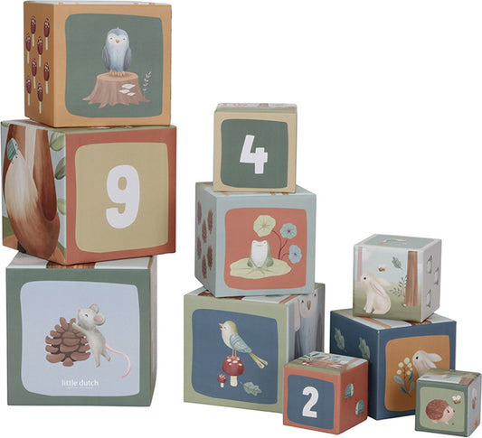 || Little Dutch || Kartonnen Stapeltoren - Forest Garden