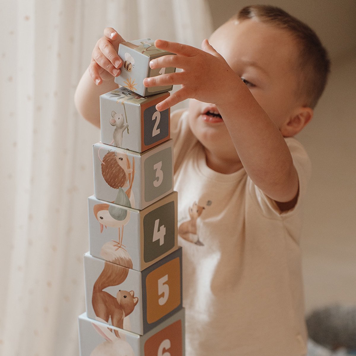 || Little Dutch || Kartonnen Stapeltoren - Forest Garden