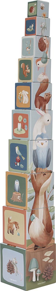|| Little Dutch || Kartonnen Stapeltoren - Forest Garden