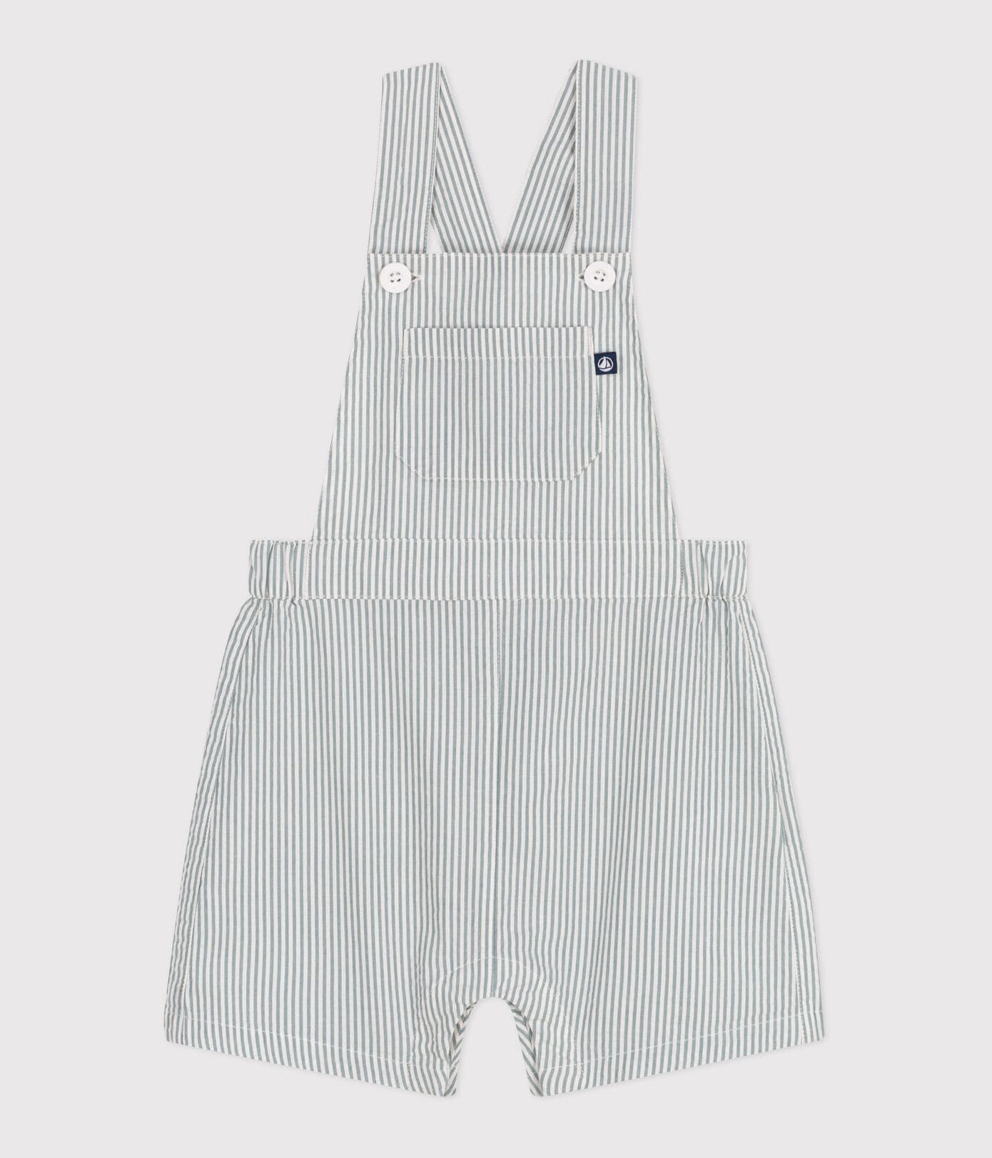 || Petit Bateau || Gestreepte tuinbroek