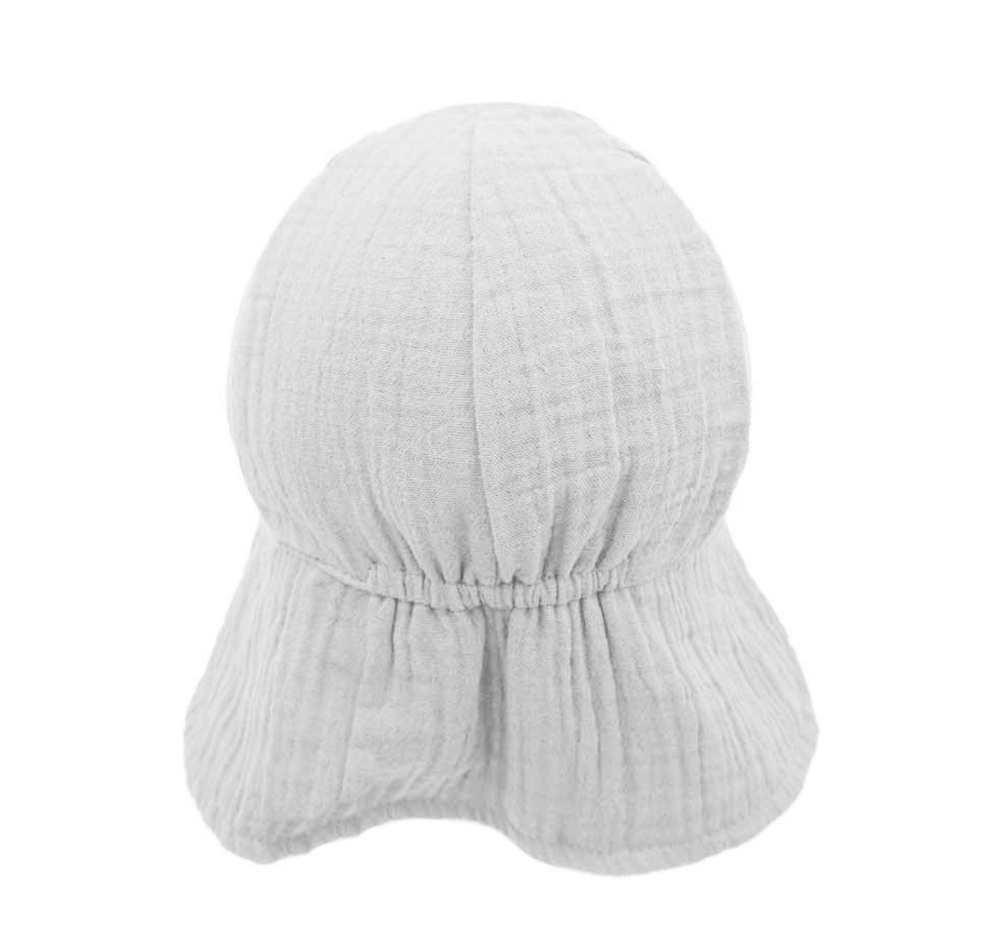 || Maximo || Zonnehoedje met nek bescherming - Wit