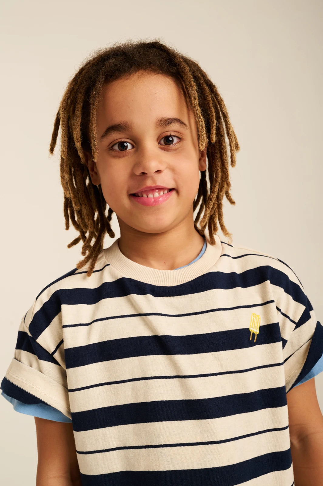 || Tumble ‘N Dry || Gestreept t-shirt met ijs - Glace