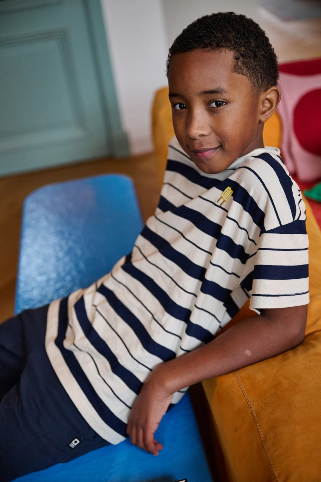 || Tumble ‘N Dry || Gestreept t-shirt met ijs - Glace