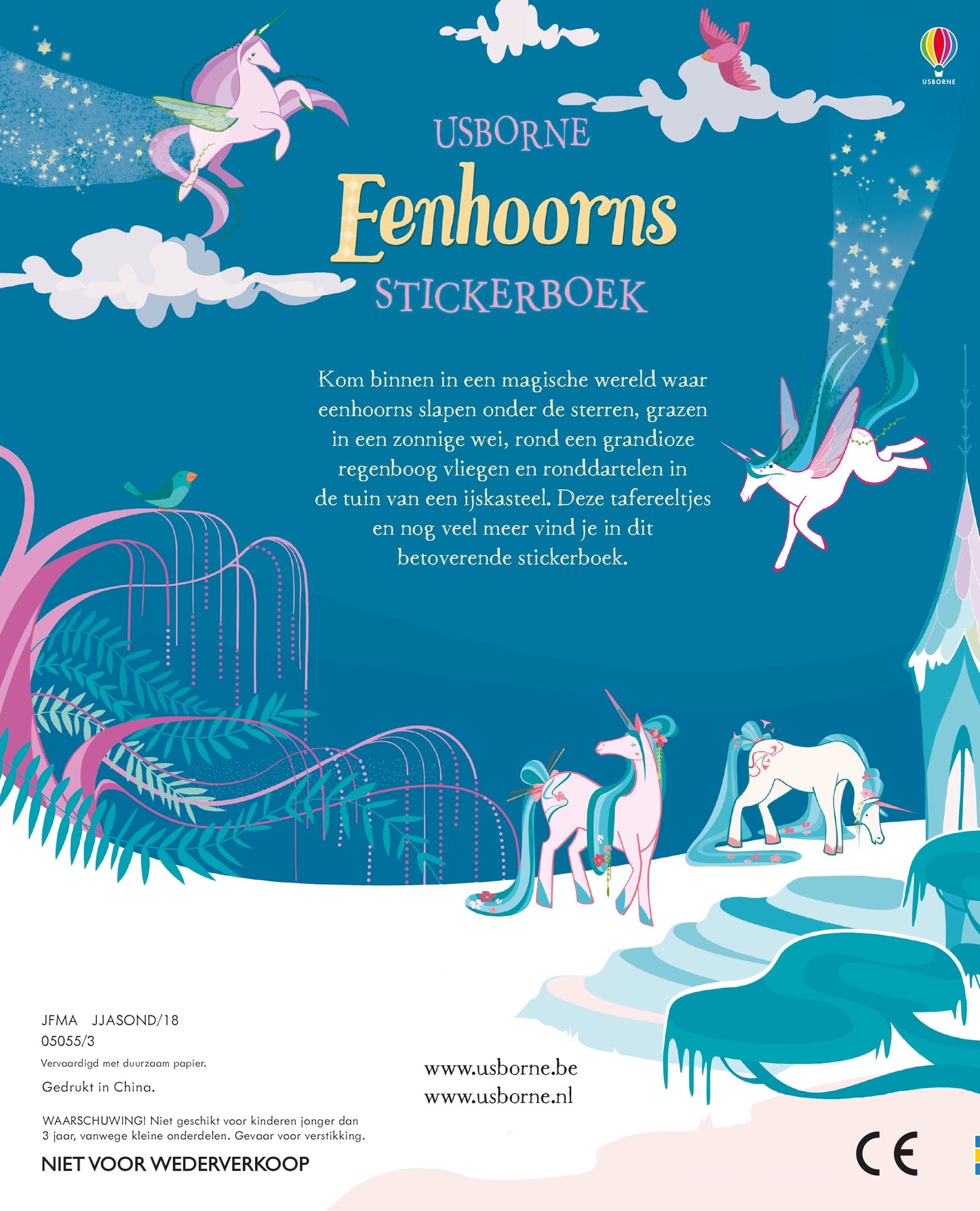 || Usborne || Boek & puzzel - Eenhoorns